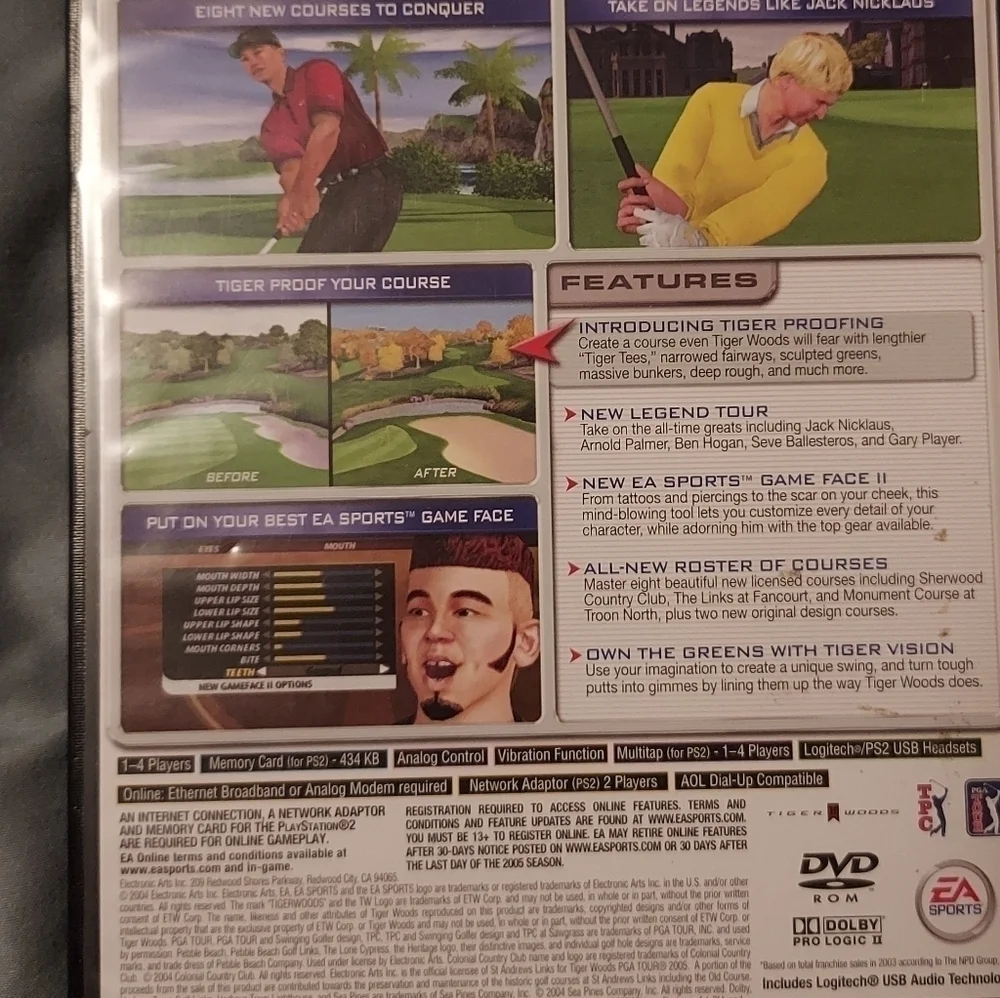 Tiger woods 2005 PGA Tour for 